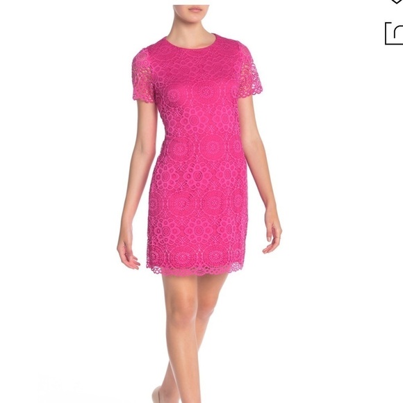 Laundry By Shelli Segal Dresses & Skirts - NWOT. Laundry by Shelli Segal Pink Lace Dress
